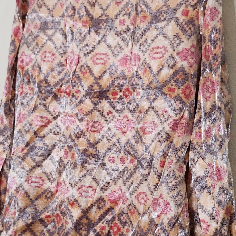 Ruby Rd. Multicolor Button Down Shirt - Picture 5 of 5